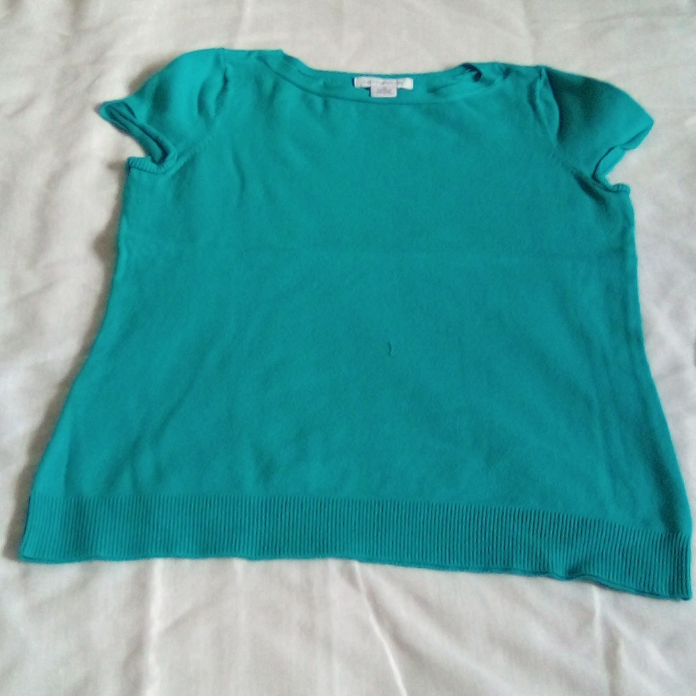 Liz claiborne Teal Top - Picture 9 of 13